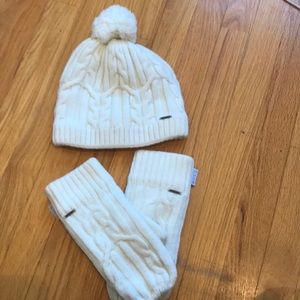 L.L. Bean Hat and Mitten Set